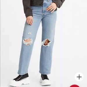 Levi’s ribcage jeans from Aritzia